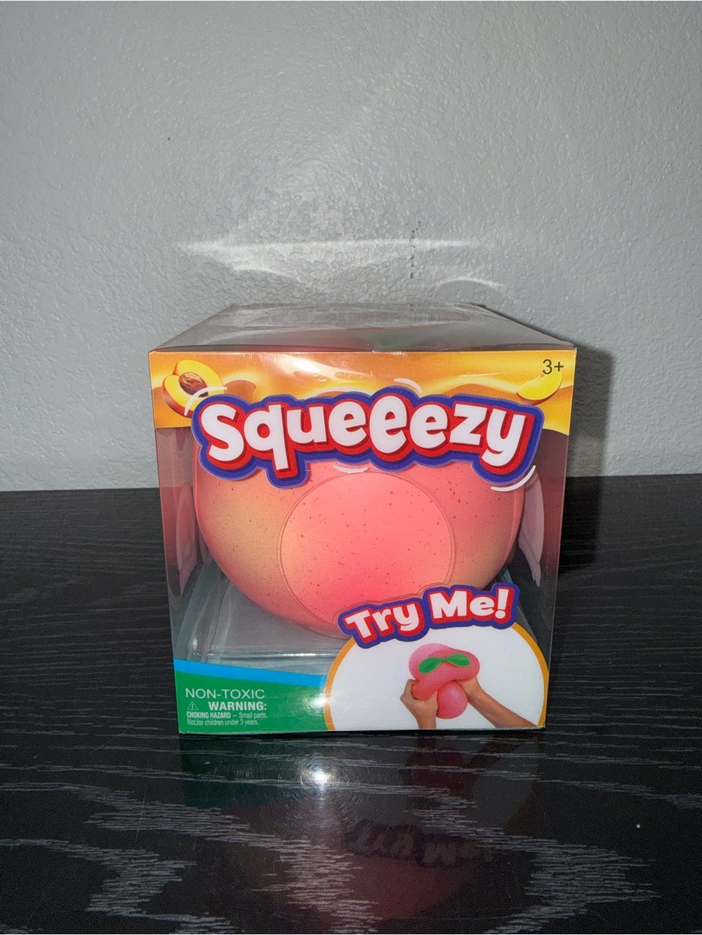 Target Squeezy Peach Squishy Toy